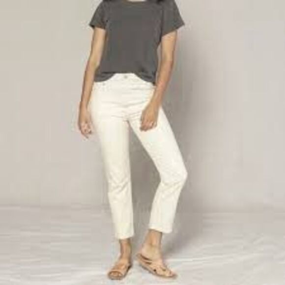 Outerknown SEA Dune High Rise Slim Fit Jeans 25 - Picture 1 of 7